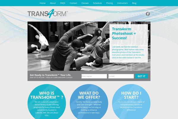 Site using Easy Social Icons plugin