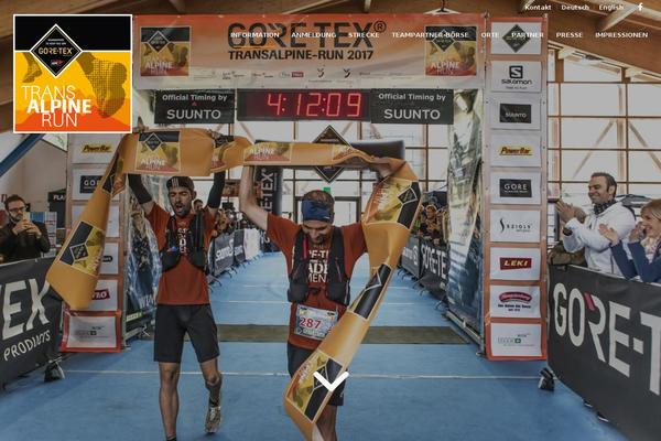 transalpine-run.com site used Tar
