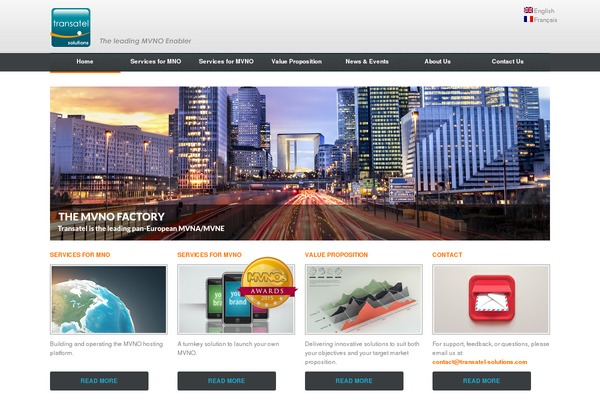 transatel-solutions.com site used Benjee_wp