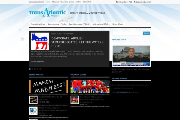 Deadline theme site design template sample