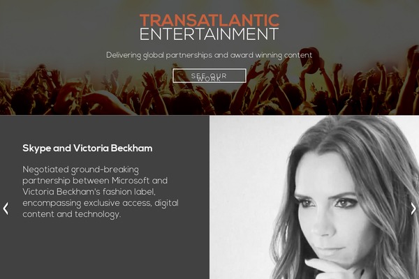 transatlantic theme websites examples