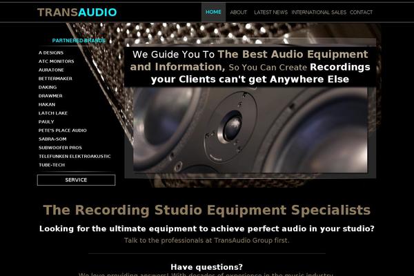 transaudiogroup.com site used Transaudio
