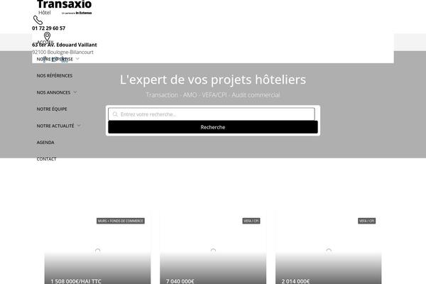 Houzez theme site design template sample