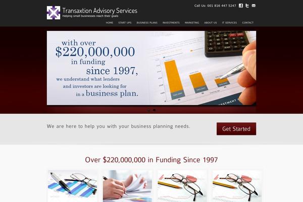 inFocus theme site design template sample