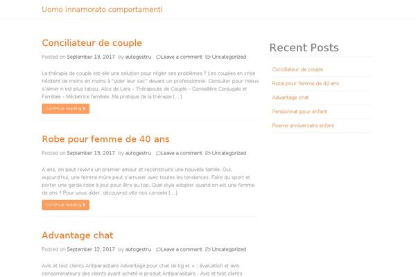 bootcake theme site design template sample