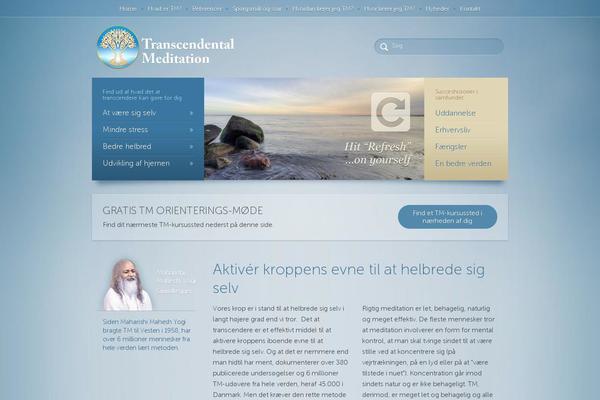 transcendental-meditation.dk site used Imtheme