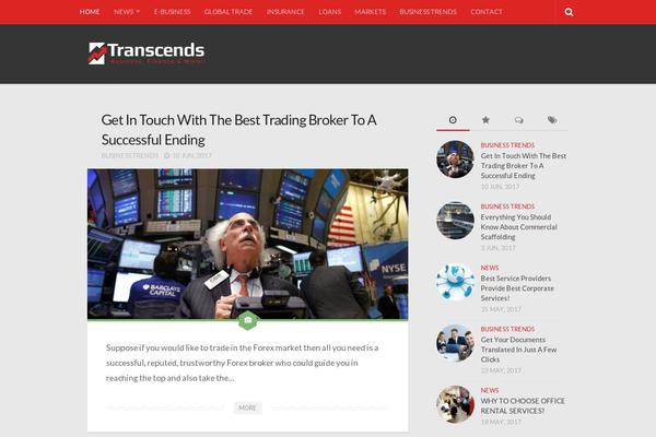 Anew theme site design template sample