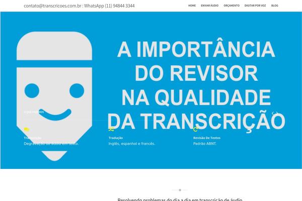 transcricoes.com.br site used Themealley.business.pro