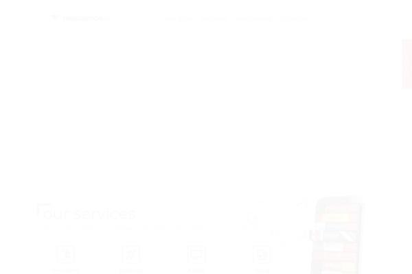 Site using WP Contact Slider plugin