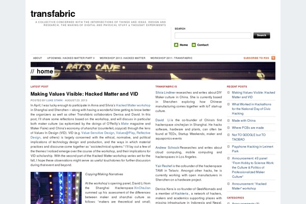 The Morning After theme site design template sample