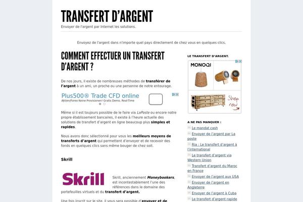 Blaskan theme site design template sample