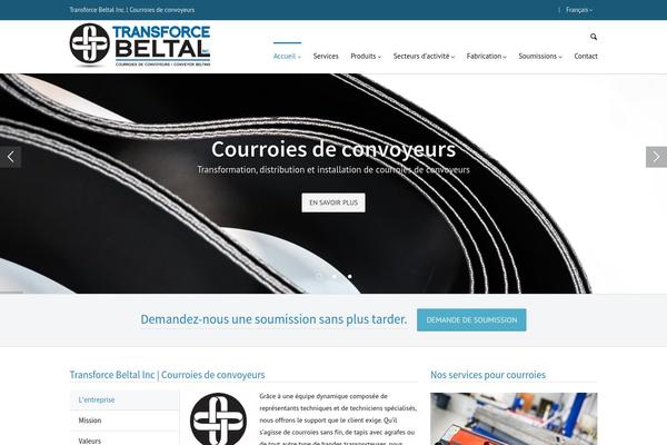 Posh theme site design template sample