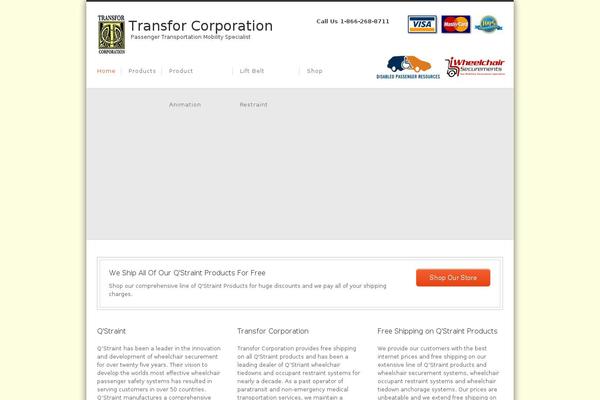 Nevada Child theme site design template sample