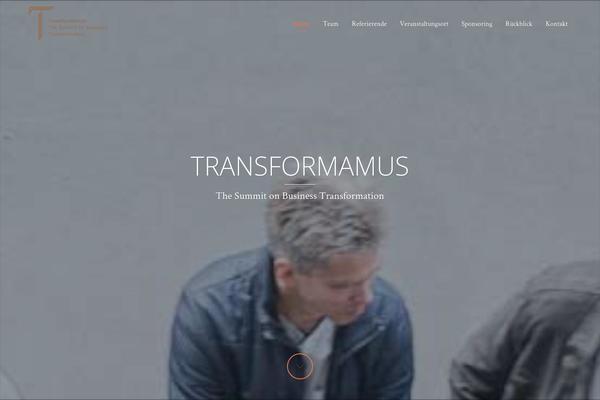 Omega theme site design template sample