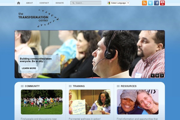 transformation-center-beta.org site used Thetransformationcenter