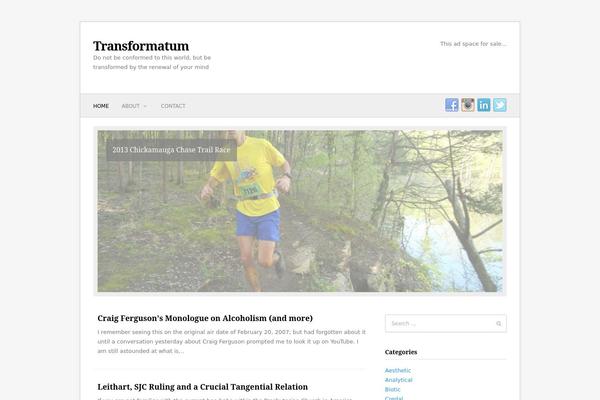 Fresh & Clean theme site design template sample