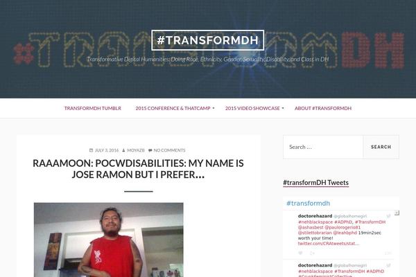 Site using Comprehensive Twitter Search Widget plugin