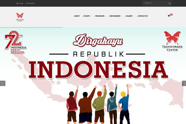 Fortuna theme site design template sample