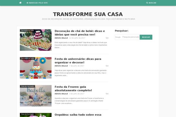Codilight theme site design template sample