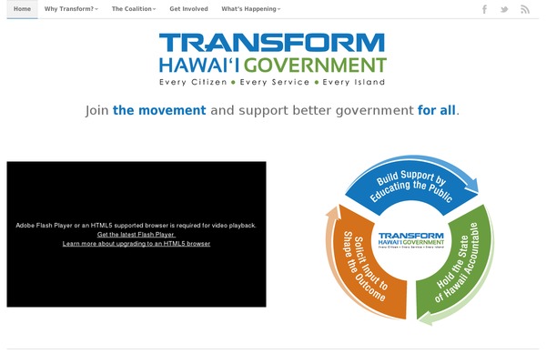 transformhawaiigov.org site used Exotico
