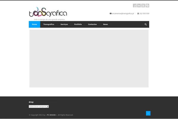 Centum theme site design template sample