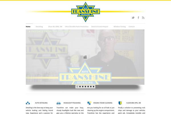 Clarity theme site design template sample