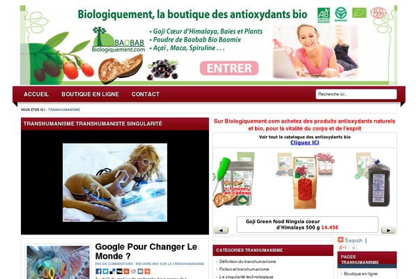 transhumaniste.com site used Laboratoirebiologiquement