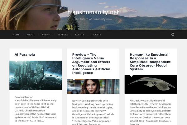 Baskerville theme site design template sample