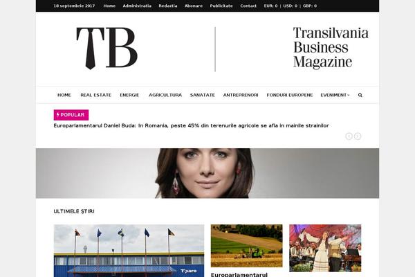 GrandNews theme site design template sample