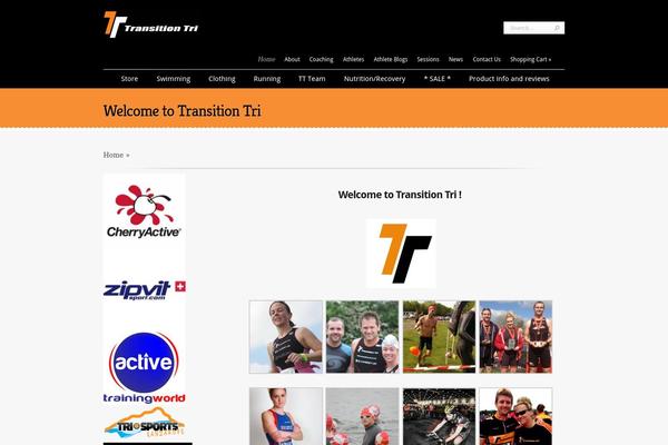 Boutique theme site design template sample