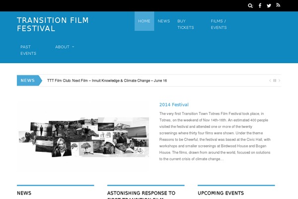 Site using Arrow-twitter-feed plugin