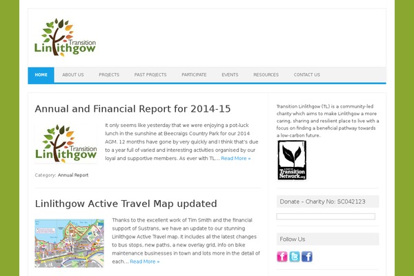 transitionlinlithgow.org.uk site used Iconic One