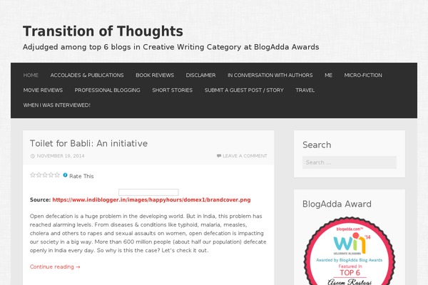 Lovecraft theme site design template sample