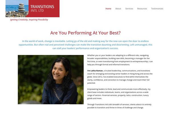 Site using HMS Testimonials plugin