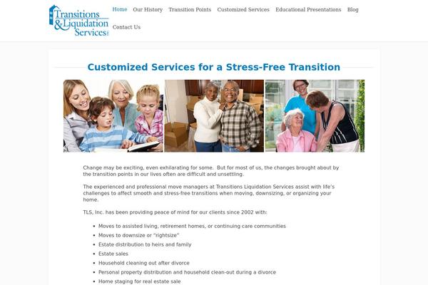 Focusblog theme site design template sample