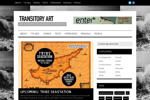 Hades theme site design template sample