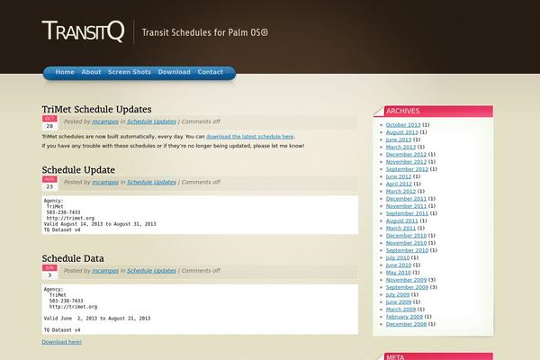 Arclite theme site design template sample