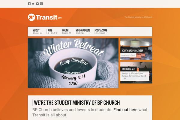 Resurrect theme site design template sample