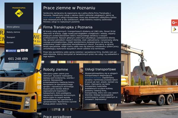 transkrupka.pl site used Starter-4