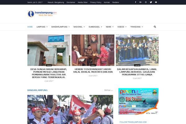 Site using Jnews-weather plugin