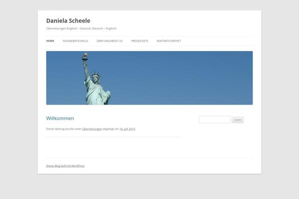 Site using Contact Form plugin