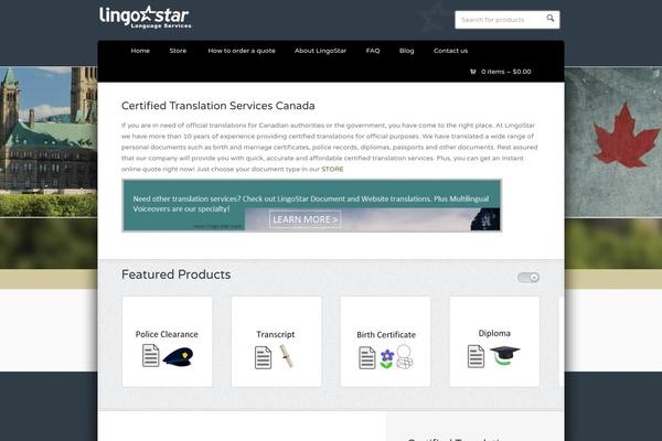 Wootique theme site design template sample