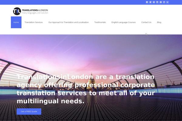 Site using TemplatesNext ToolKit plugin