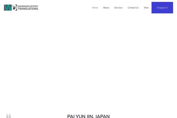 Site using Strong Testimonials plugin