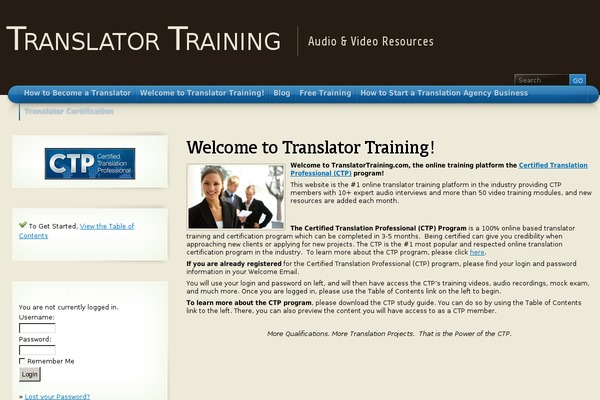 Arclite theme site design template sample