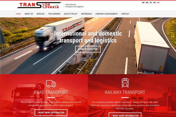 translog theme websites examples