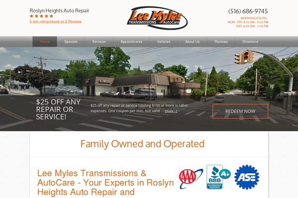 transmissionrepairroslyn.com site used Leemyles