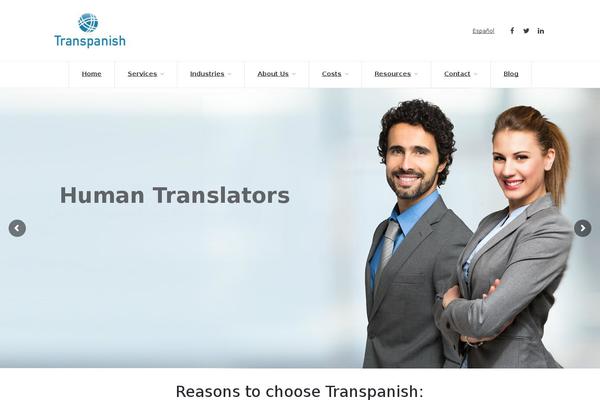 Copro theme site design template sample