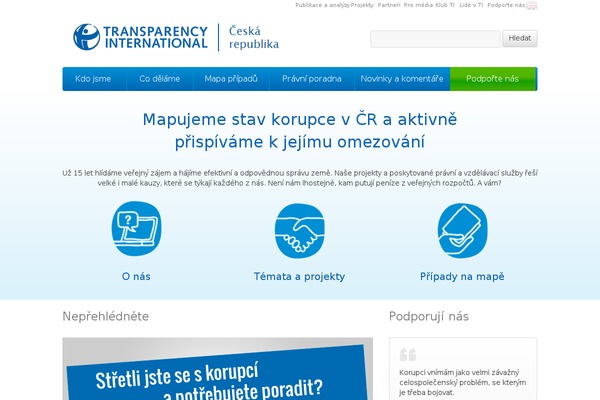 transparency.cz site used Me