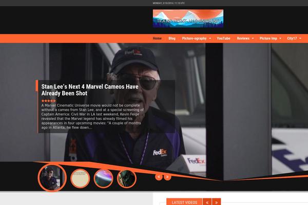 Tempera theme site design template sample